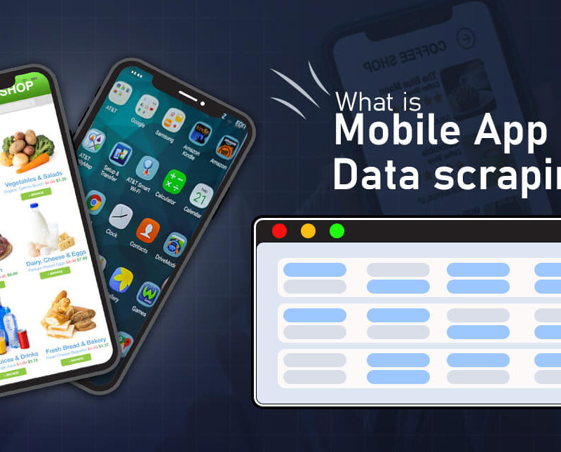 What is Mobile App Data scraping