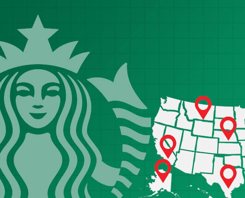 How Many Starbucks Stores in United States