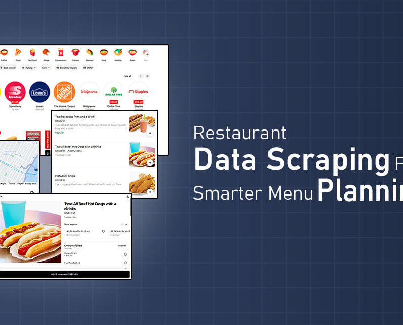 Restaurant Data Scraping for Smarter Menu Planning