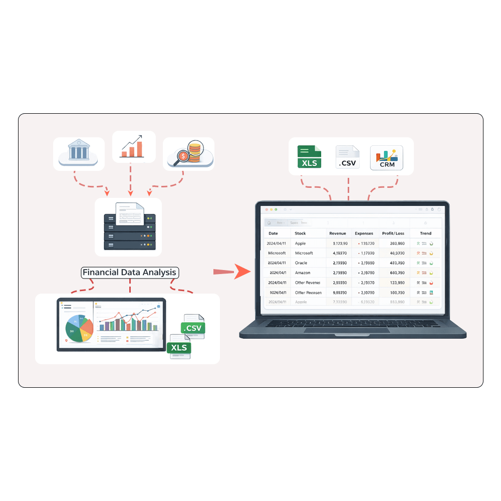 financial data analysis