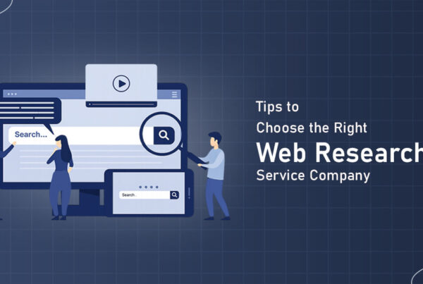 Tips to right web research service company
